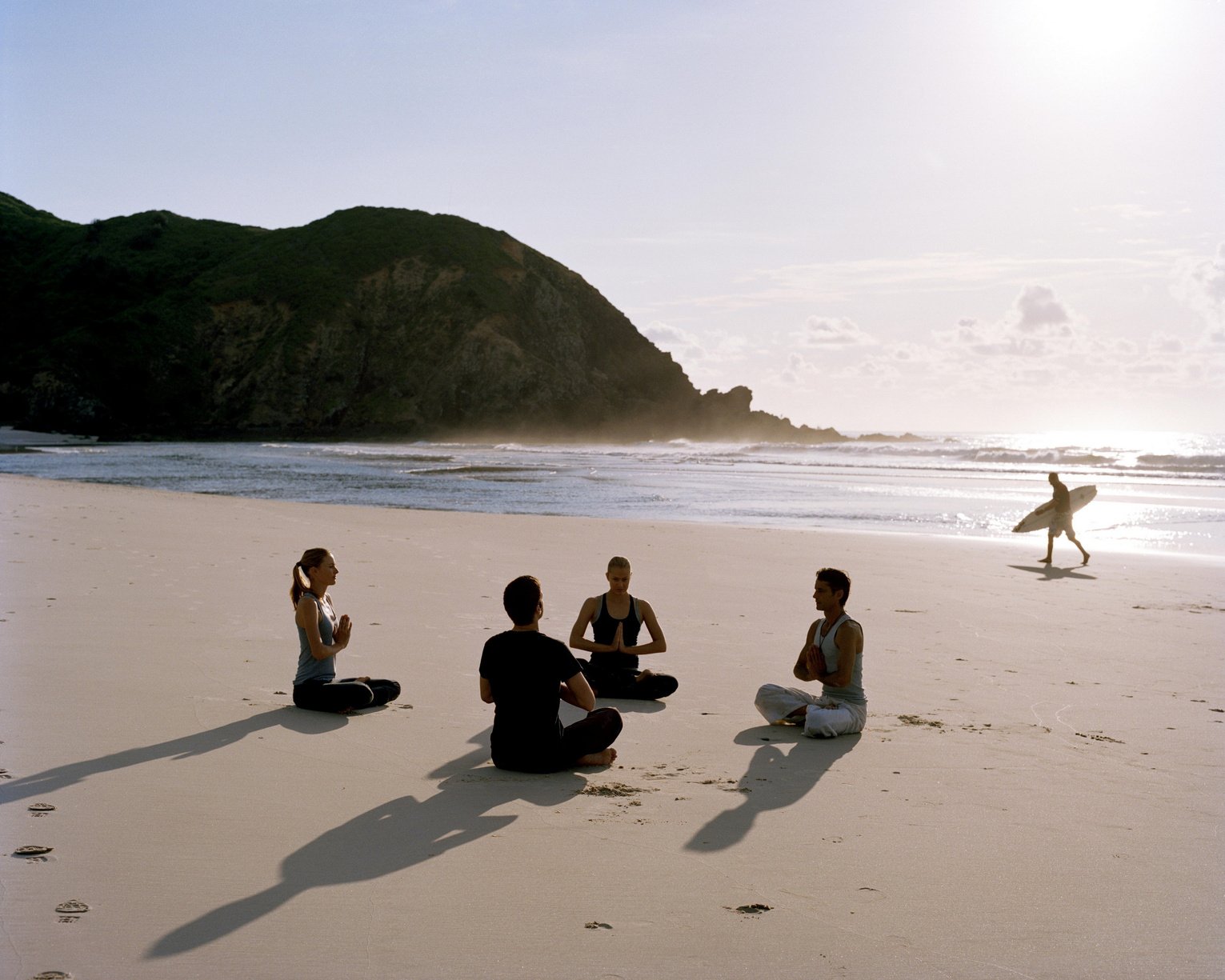 Yoga on the Beach